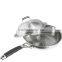 High quality 3 layers stainless steel chinese no- stick der Wok/frying pan