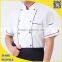 High quality hotal uniform with short sleeves