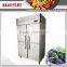 2016 New Product Efficient 4 Door Commercial Use Stainless Steel Fridge As Hotel Equipment