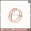 Rose Gold Ring 18k Saudi Gold Men Rings