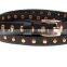 European and Ameraica punk style ladies' and women's fahsion black extra long double-circle wearing viret slim waist belt f