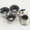 Copper plated flanged steel bushing with Teflon(PTFE)