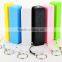 Christmas Gift 2015 Hot New Products Made in China Wholesale 2000mah to 2600mah Perfume Portable Power Bank With Keychain