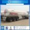 New design customized top level BPW 3 axle 58.5m3 lpg gas trailer truck