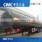 cimc leak proof structure 2 man holes steel shell 3 axle petroleum tank trailer
