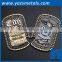 custom design engrave metal timer coin