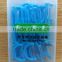 different packed dental floss pick with double lines
