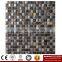 IMARK Crystal Mosaic with Electroplated Coated Mosaic and Crystal Glass Mosaic Tiles Code IVG8-026