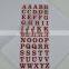 Alphabet letters Glitter Sticker With Diamond