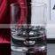 old fashioned glass bubble base glass for whisky