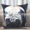 45*45cm Cute Cartoon Dog Pillowcase Decorative Linen Cushion Cover