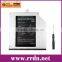 2nd HDD SSD Hard Drive Caddy for Lenovo T440p T540p W540p with Bezel