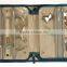 Faux Leather Jewelry Travel Wallet Case
