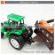 Plastic friction farm tractor farm truck toys for kids