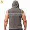 Knitted fleecy mens hoodies crop hoodies pullover hoodie