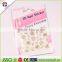 3d Gold Nail Stickers Metallic Nail Art Decoration Tools Flower Designs Fashion Manicure Nail Decals