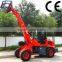 chinese small farm loader weidemann loader TL1500 telescopic wheel loader with 4.2M lifting height