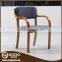 Living Rooom Leisure Chair Wood Lounge Chair with armrest