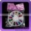 New nail decoration nail metal rose flower rose metal different colors