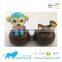 SL-2062 cute monkey geo contact lens case