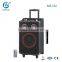 Special trolley bluetooth wooden speaker outside