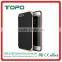 Hot selling Hybrid PC Frame + Soft Silicon TPU 2 in 1 Protective Back Cover for iPhone 7 plus