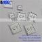 high quality chromed silver cosmetic perfume wine labels emblems badges