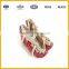 Women Shopping Bag Cotton Canvas Stripes Tote Handbag