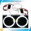 China factory direct wholesale led light auto bulds Light guide ange eyes ring head lamp car led lighting angel eyes