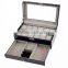 Chinese Factories Wholesale Custom PU Leather Jewelry Box, Multi-function Drawer Watch Box