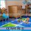 nontoxic indoor playground flooring,children playground color liquid vinyl tiles