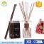 Trade Assurance Supplier transparent bottle 120ml luxury reed diffuser with natural sticks