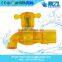 abs and plastic faucet and plastic tap WITH yellow colour