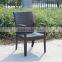 Modern 6 seater outdoor restaurant dining set furniture