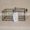 handmade wire mesh basket stainless wire egg basket wire fruit basket with two handles