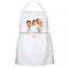Promotional Heat Transfer Adult Apron For Sublimation