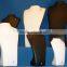 Custom Matt White Resin Jewelry Neck Display Stand Display Sets