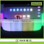 china supplier hot sale Illuminated LED lighted bar counter furniture led furniture