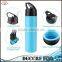 NBRSC Foldable Water Bottle Collapsible Silicone sports water Bottle for Outdoors, Hiking, Camping, Biking