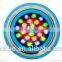 Hanging underwater light swimming pool safe plastic or stainless steel cover pool light