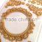 Popular Glitter Lace Foam Sticker, Graceful Decorative Shinny Glitter Sticker, Elegant Lace Sticker