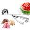 4CM 5CM 6CM Kitchen Ice Cream Mash Potato Scoop Stainless Steel Spoon Spring Handle Kitchen Accessories Wholesale New Arrival