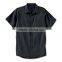 Short Sleeve Custom Workwear Uniform With Pockets Blank Industrial Work Shirts