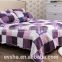 bedspread and matching curtains, 100%polyester material, sofa cover of bedspread,stiching bedspreads