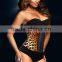 Women's Latex Waist Trainer Underbust Corset Body Shaper Waist Trainer