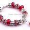 Wholesale women fashion quality 18k charms bracelet