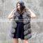 CX-G-B-243H Lady's Fashion Fox Fur Vest/Wholesale And Retail/Fashion Style