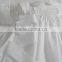2017 Hot Selling Fashion White Baby Girl Clothing Set
