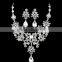 Zm34114a Fashion Women Jewelry Bridal Earrings Necklace Set