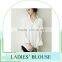 High Quality Europe style Fashion Plus size loose White Dress shirts for ladies